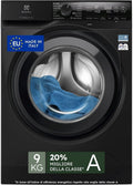 Electrolux EW7F49DG Lavatrice, Classe A, Programma Vapore Refresh, CareDrum, Frontale Serie 700 SteamCare, QuickCare 69 min, Nero