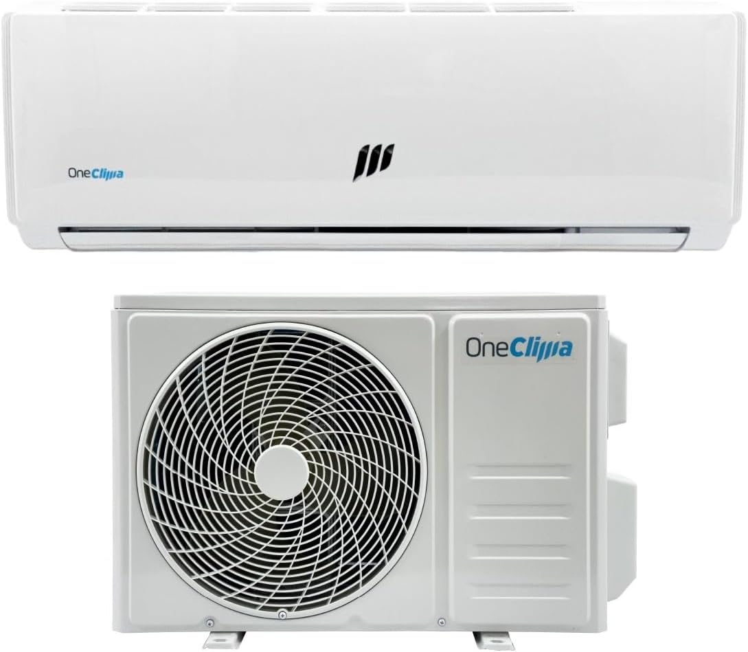 OneClima R-32 Climatizzatore split, Climatizzatore Condizionatore Split Inverter PRO, con Wi-Fi Opzionale, Gas, Classe A++, A+ (12000)