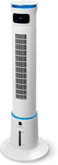Macom Condizionatori a evaporazione, Raffrescatore evaporativo, Timer, Oscillante, min, Con Telecomando Enjoy & Relax 985 Breeze Tower Plus