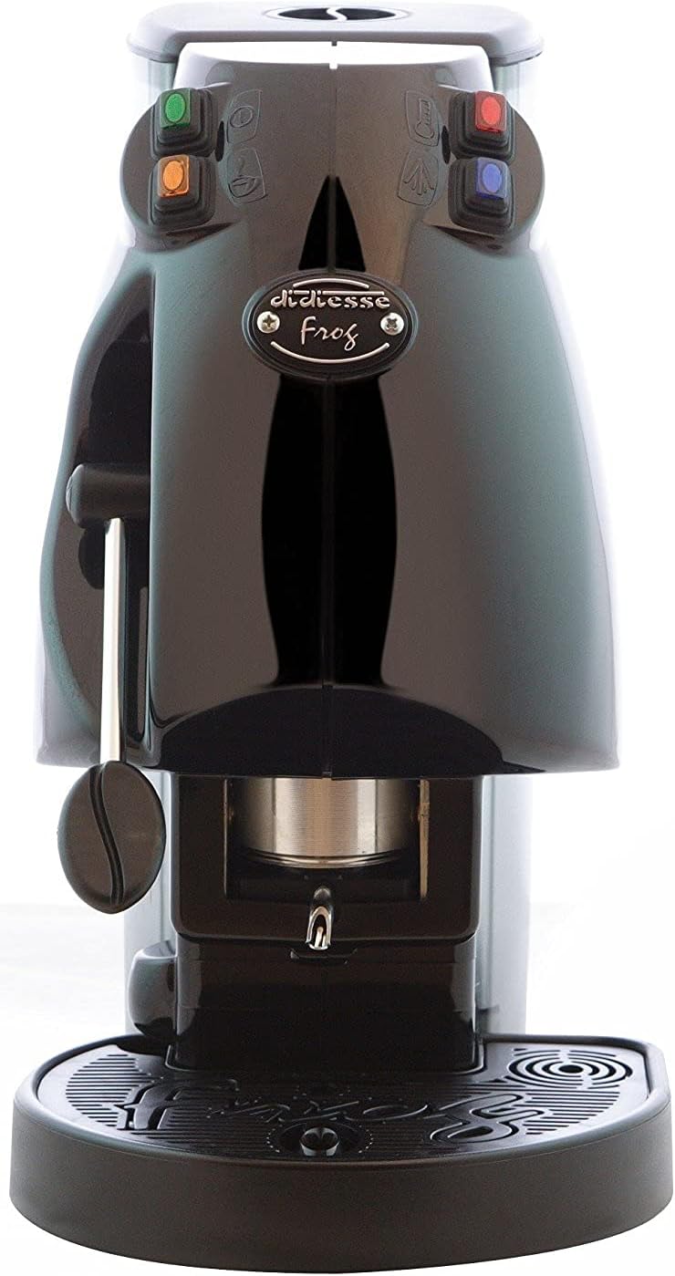 Macchina da caffè, COLORE NERA, MACCHINA CAFFE A CIALDE IN CARTA ESE 44 mm DIESSE FROG, 1 tazza, Didiesse 44MM