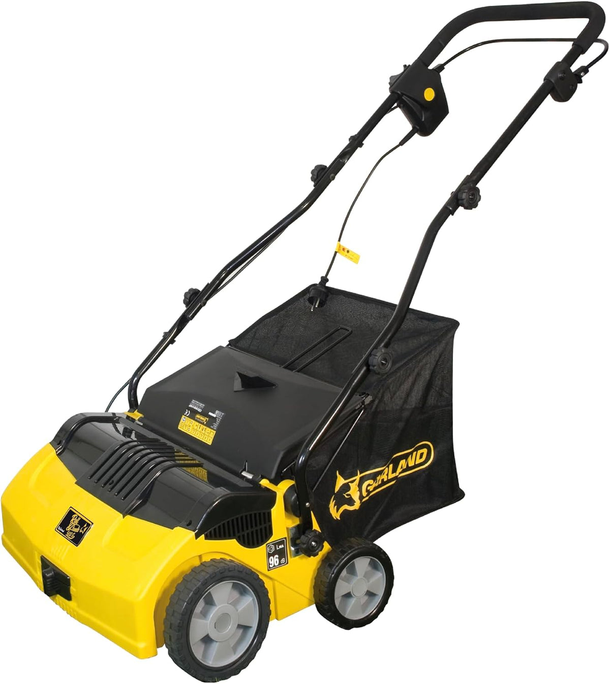 Utensili elettrici da giardino, Spazzatrice per Prati Artificiali Roll&Comb, 1.600 Watt di Potenza, 40 cm di Larghezza di Lavoro, GARLAND 502E-V19
