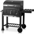 Barbecue a carbone, Angular Guss - Barbecue rettangolare a carbonella, in acciaio inox, ACTIVA