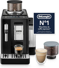 De'Longhi EXAM440 Macchina da caffè automatica, Montalatte Classico, Display Touch a Colori, Contenitori Chicchi di Caffè Intercambiabili