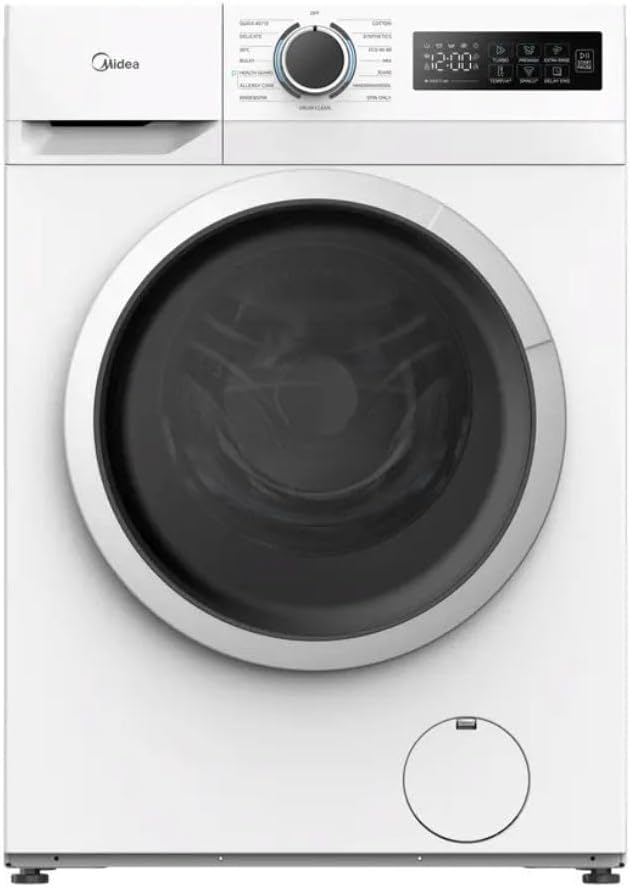Midea MF110W80BA10 Lavatrice, Classe energetica A, WIT - 8 kg, 1400 giri