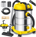 Aspiratori solidi-liquidi per uso commerciale, ® Aspirapolvere industriale, aspirazione a secco e a umido, funzione di soffiaggio, Masko 230V-240V