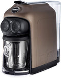 Macchina da caffè, Deséa Brown Walnut – Macchina per Caffè, A Modo Mio, Marrone, Lavazza