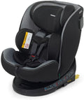 Foppapedretti R129 Seggiolini auto, Seduta Girevole a 360°, 0-12 anni, conforme ECE, Fissaggio Isofix e TopTether, Safe Body Protection, Carbon