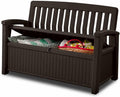 Keter Panche, 227 Litri, Grafite, Cassapanca da giardino Patio Storage Bench
