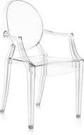 Kartell Sedie, Louis Ghost, Cristallo, Set da 4