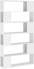 vidaXL Librerie, Libreria, Divisorio Stanza Bianco 100x24x188 cm