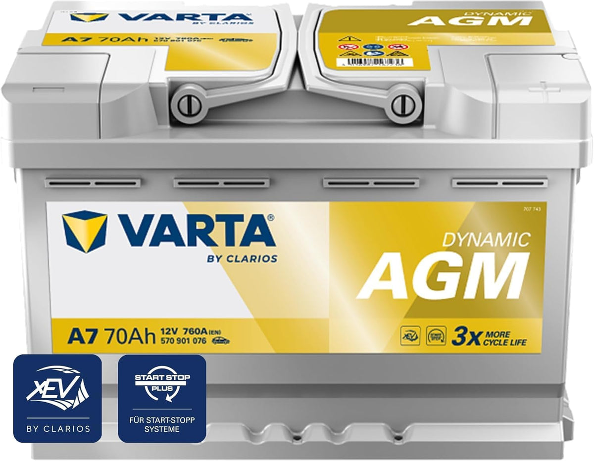 Batterie per auto, VARTA 760A
