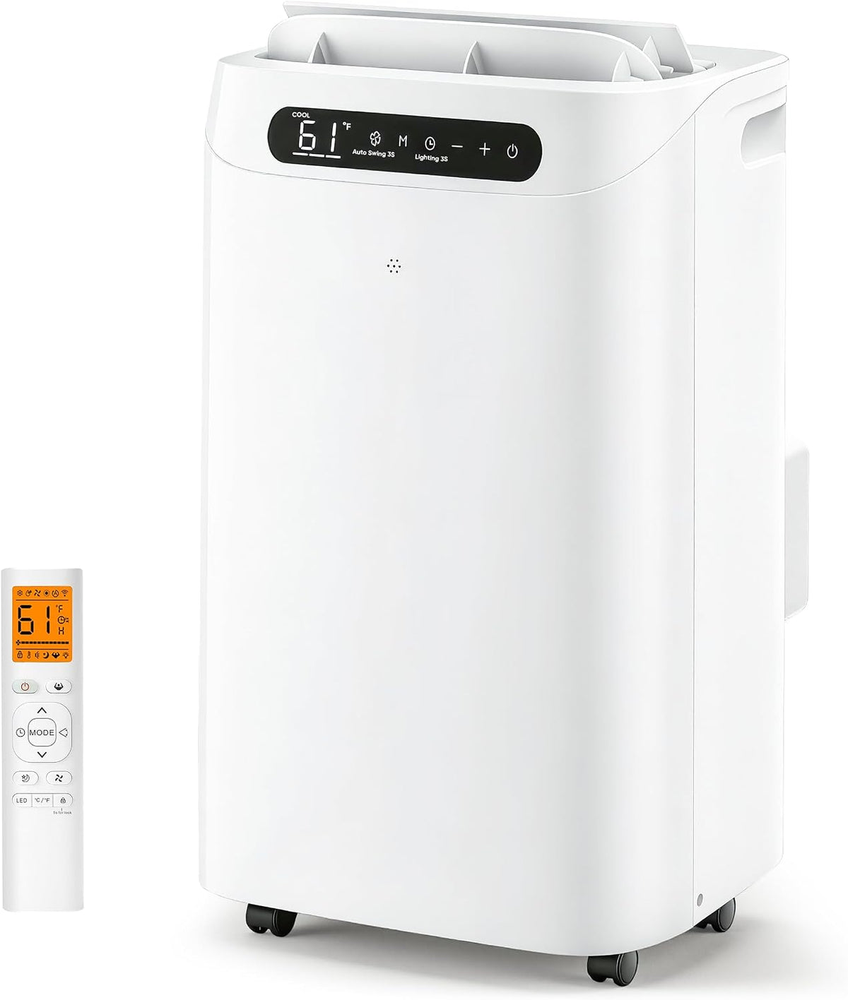 Condizionatore portatile, unità CA portatile con telecomando, Condizionatori d'aria portatili da 14000 BTU, raffreddamento, ventilatore, Tanoxo