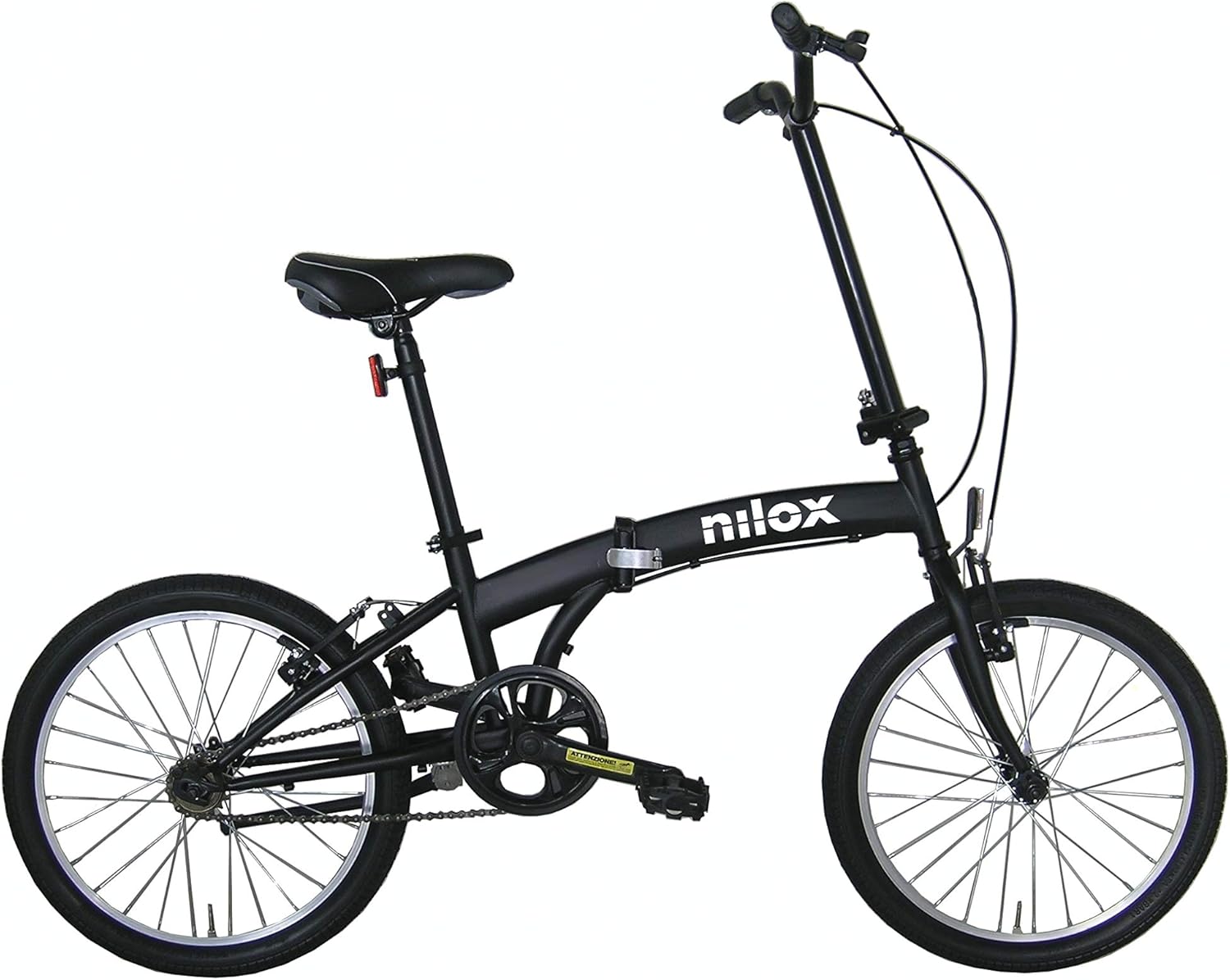 Nilox Bici pieghevoli, Bici Pieghevole, Facile da Trasportare, Design Moderno, Bicicletta Leggera, Bike X0, 12 kg di Peso