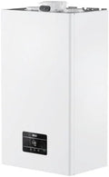 Scaldabagno a gas, Cod. 20187407, Riello Start 30 Kis, Caldaia a Condensazione Metano Low Nox, Made in Italy, Bianco, con Kit Scarico Fumi, Generico