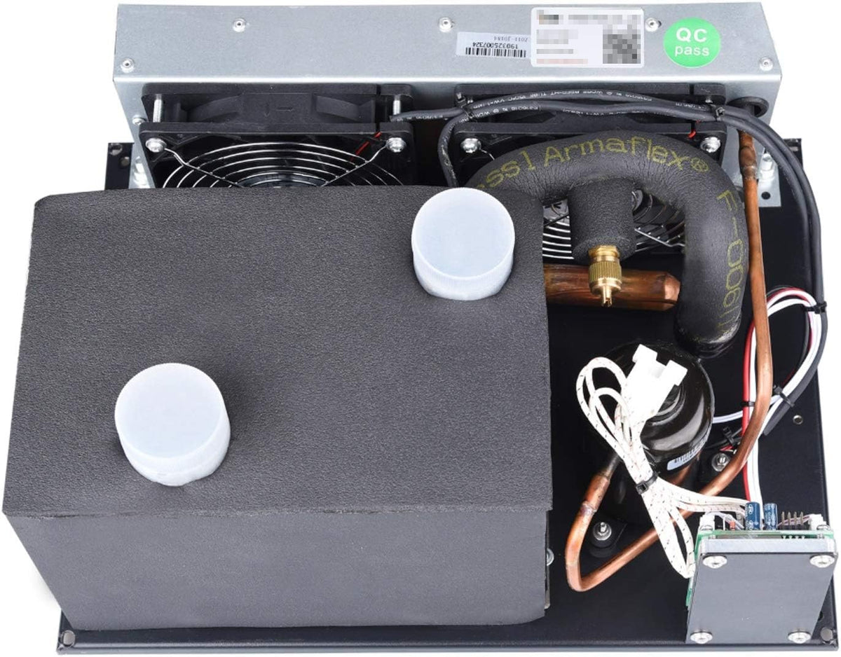 Sistemi di raffreddamento e riscaldamento, per auto, Micro Condizionatore d'aria 12 Volt DC, potente, sistema di raffreddamento, LANZHEN-RY R134A