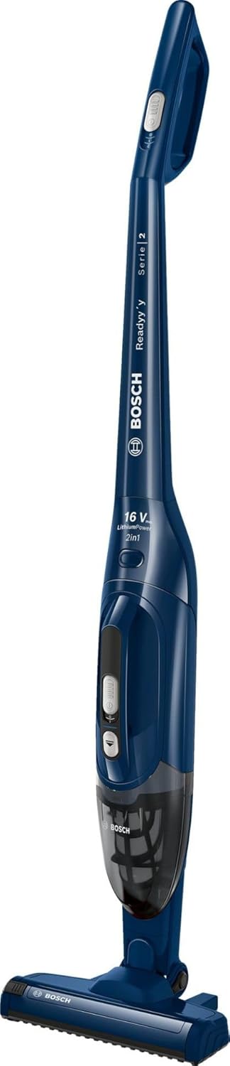 Aspirapolvere senza fili, Blu, Scopa Elettrica e Aspirabriciole 2in1, 2 - Aspirapolvere Ricaricabile senza Filo, Bosch