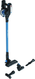 Hoover HF222UPT Aspirapolvere senza fili, Tecnologia Ciclonica, Multifunzione, Leggera, Autonomia 40 min, Spazzola per Peli Animali, Nero, Blu