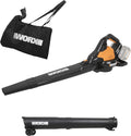 Soffiatori per foglie, .9 Soffiatore, aspiratore brushless da 40 V con sacco di raccolta - Solo utensile, WORX WG583E