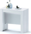Console e tavoli da divano, Consolle Per Casa E Ufficio, Colore Bianco Lucido, Tavolo Consolle Allungabile Oslo Plus Fino A 3 Metri, Arreditaly